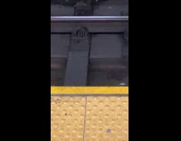Collab Subway Creatures - Rat on train tracks carry leftover food