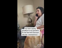 mom couch says goodbye to grandma