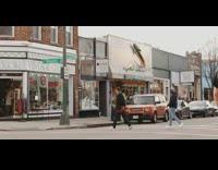 Guy gives money away inside balloons