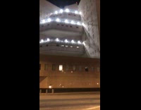 Collab BitchMP - Woman says happy valentines day to people in building 