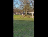 Guy Films Arm Workout Video at Park 