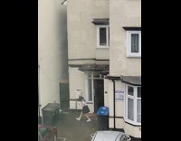 Girl bunny ears student outfit dance house 