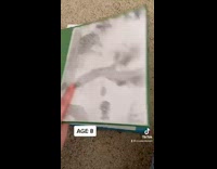 Guy shows art from young age now 