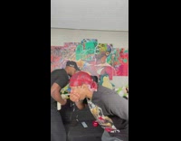 Guy try to do tortilla slap challenge 