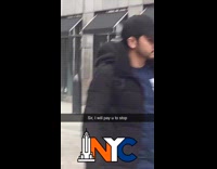 Man plays saxophone bad sound at street