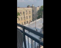 Guy films friend making music from bowls and pans  
Part 2 