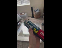 Girl makes her DIY mirror with clouds