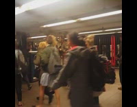 Collab Subway Creatures - man plays saxophone version of billie jean 