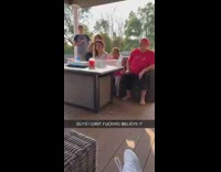 Man proposes to girlfriend at his birthday as his wish