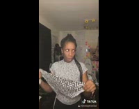 Collab Kale Salad IG - Woman hears laugh puts mask over face