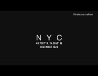 Montage of new york on christmas day 