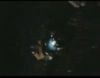 College bros lift up a friend to do a keg stand, and does a scorpion