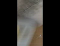 Black cat took a taste out of butter 