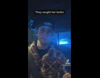 Dad asks little girl why they got pulled over 