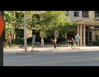 Woman ripped jeans back 123 Hotel pictorial