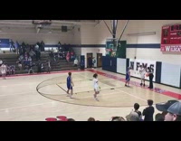 Guy throws basketball across court buzzer beater 