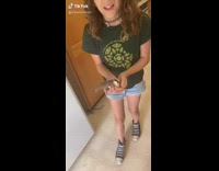 Guy throws fake bird across room kid