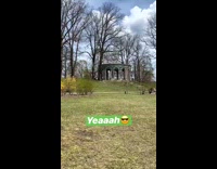 Woman blonde red bikini photo shoot