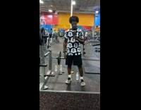 Weight plate hits guys ankle fail 