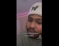 Guy says his belly is not made of beer