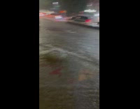 water coming out of ground in circle