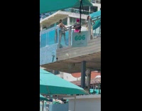 Collab IITW - Woman Wearing Bikini Twerks In Pool 