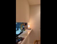 Water leaks from ceiling lamps floods apartment