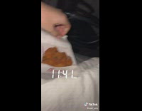 Dog comes out of nowhere for chicken nuggets