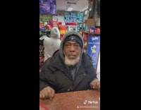 Collab BitchMP - Guy convenience store question peanuts cat