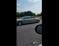 Car drives with front parts both end