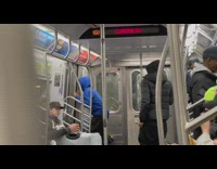 Excited Man Dances as He Vibes to Himself