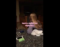 Collab BitchIG2 - Girl yells at Alexa to play music