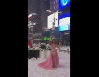 Girl wearing pink dress and crown pt. 2