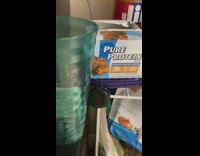 Filmer run around outside barefoot in the snow