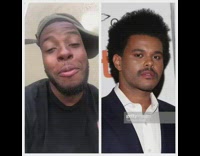 Guy makes fun of The Weeknds new hairstyle