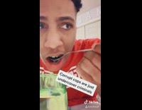 Guy has different revelations, x files theme song