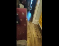 Guy buys white dog advent calendar treat