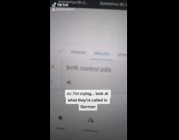 Google translate antibabypillen birthday control