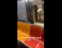 Collab WINY - Man late because police arrest guy in subway