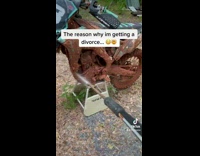 Guy power washes dirt bike 