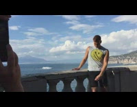 Guy gets annoyed sharing public space 