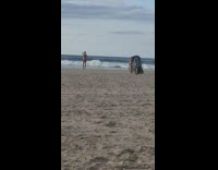 Woman bikini photo shoot beach seaside Part 1