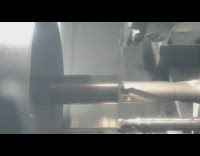 Plastic carved and drilled by a machinery