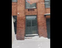 Woman beige outfit hand stand attempt pt. 2
