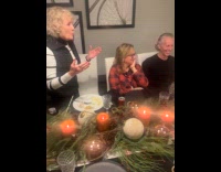 Drunk grandma sings happy birthday to granddaughter 