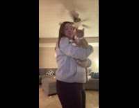 Cat randomly reversed sneezing