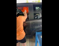 Woman giving inmate free drink 