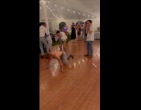 Man does assisted flip lands on face 