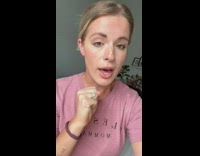 Husband misunderstands wife and is cleaning behind bed.