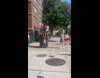 Collab WINY - The puppet heap walks around the city